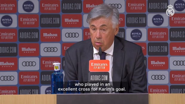Carlo Ancelotti: 'The fans were a big help'